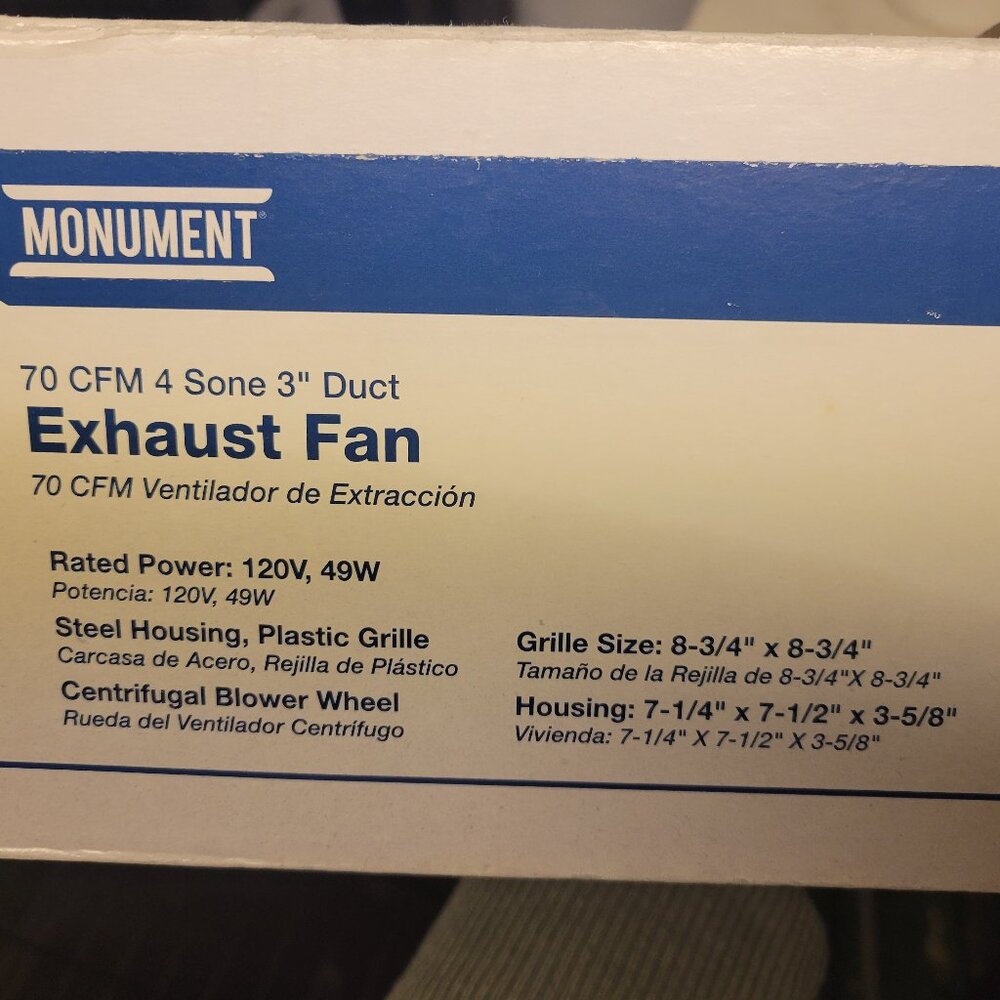 Bathroom Exhaust Fan